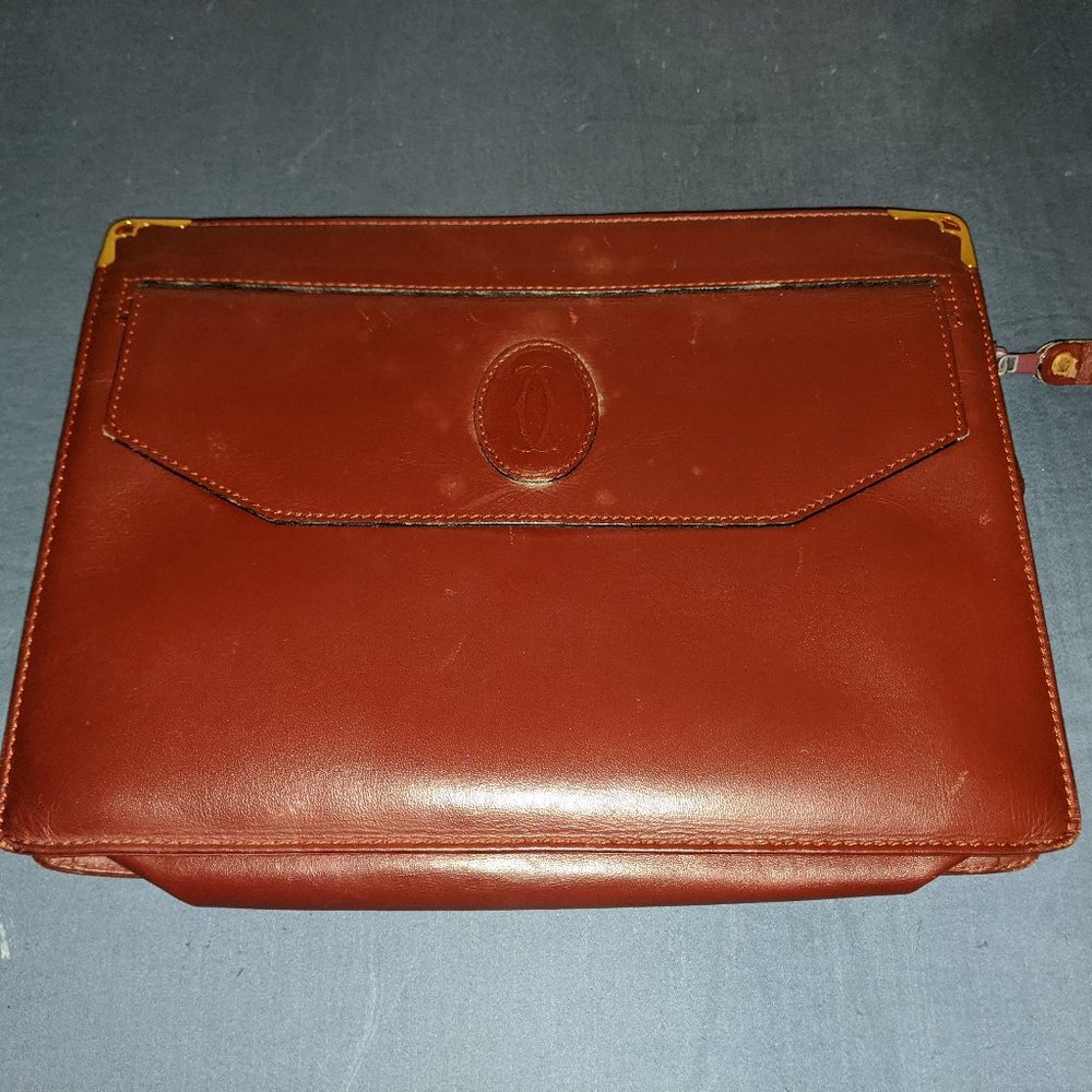Cartier Leather Clutch #2***
